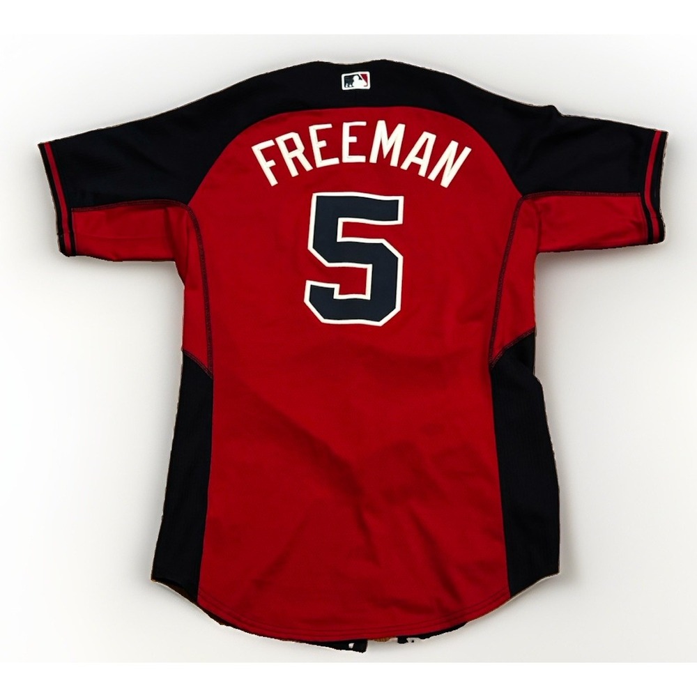 Freddie Freeman Team Issued Game Jersey Size 44 2014 Atlanta Braves Majestic